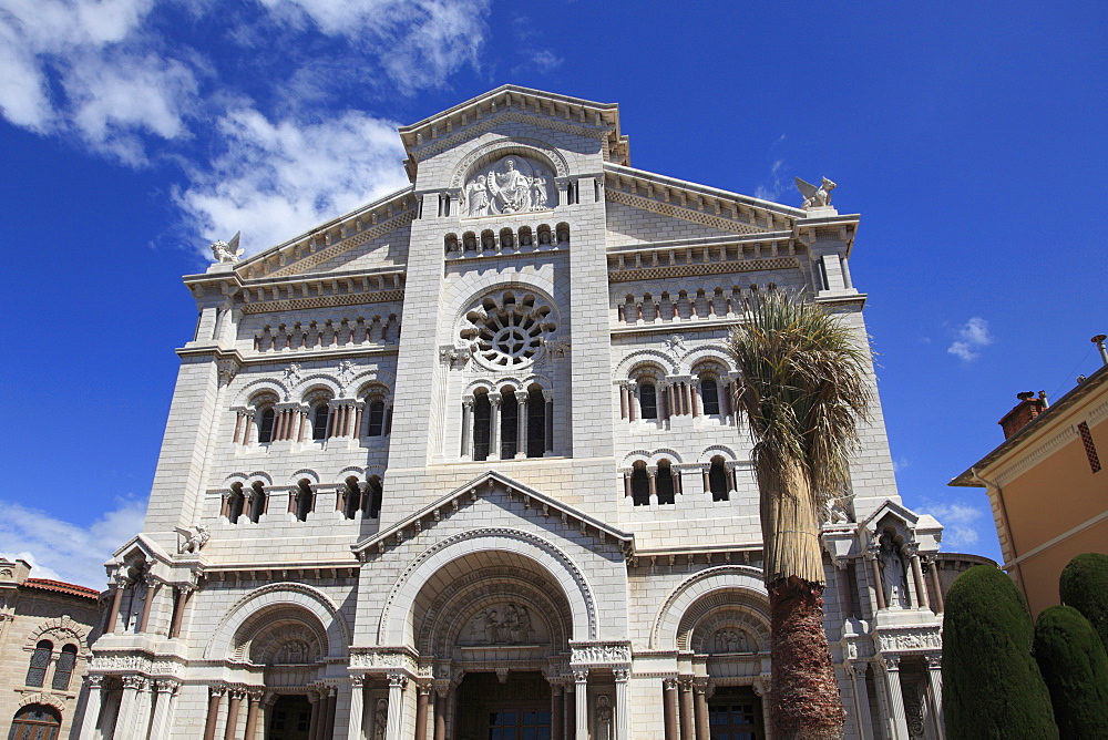 St. Nicholas Cathedral, Monaco Cathedral, Monaco-Ville, Old Town, Le Rocher (The Rock), Monaco, Cote d'Azur, Europe