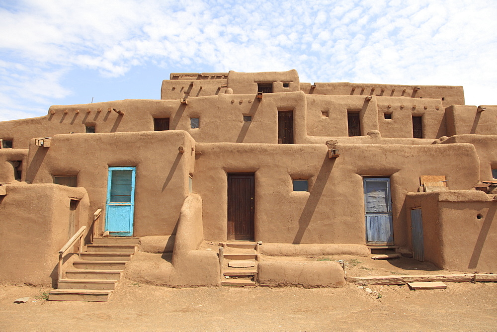 Taos Pueblo, UNESCO World Heritage Site, Taos, New Mexico, United States of America, North America