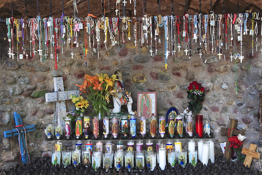 Shrine, Santuario de Chimayo, Lourdes of America, Church, Religious Pilgrimage Site, Chimayo, New Mexico, United States of America, North America