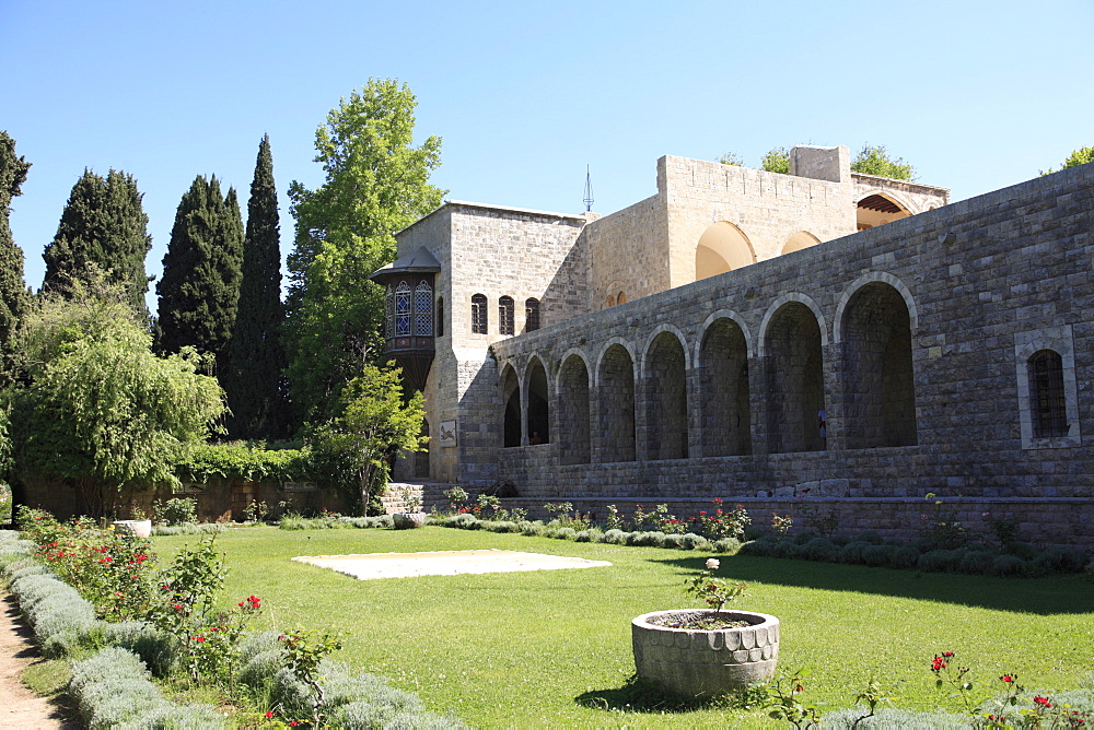 Garden, Palace of Beiteddine, Lebanon, Middle East