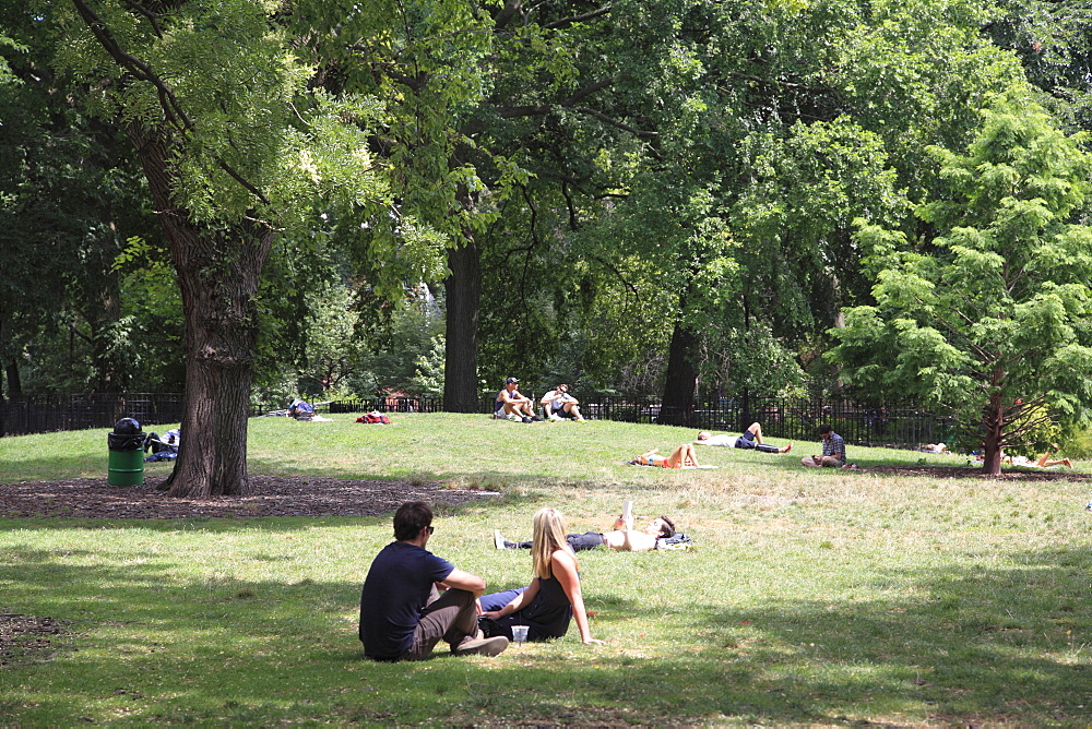 Tompkins Square Park, East Village, Alphabet City, Manhattan, New York City, United States of America, North America