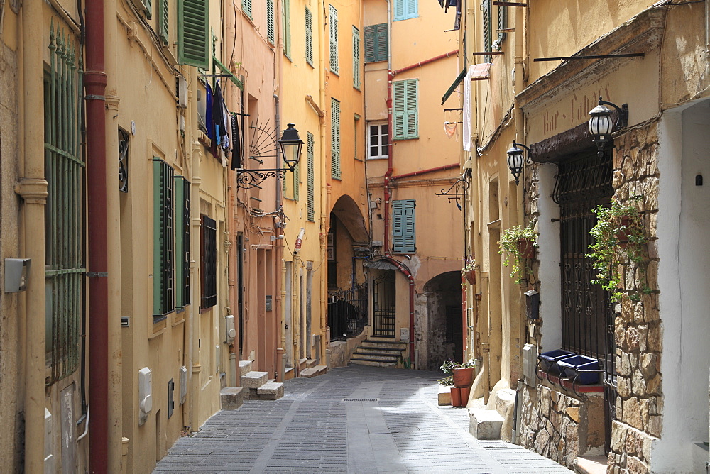 Old Town, Menton, Alpes Maritimes, Cote d'Azur, French Riviera, Provence, France, Europe