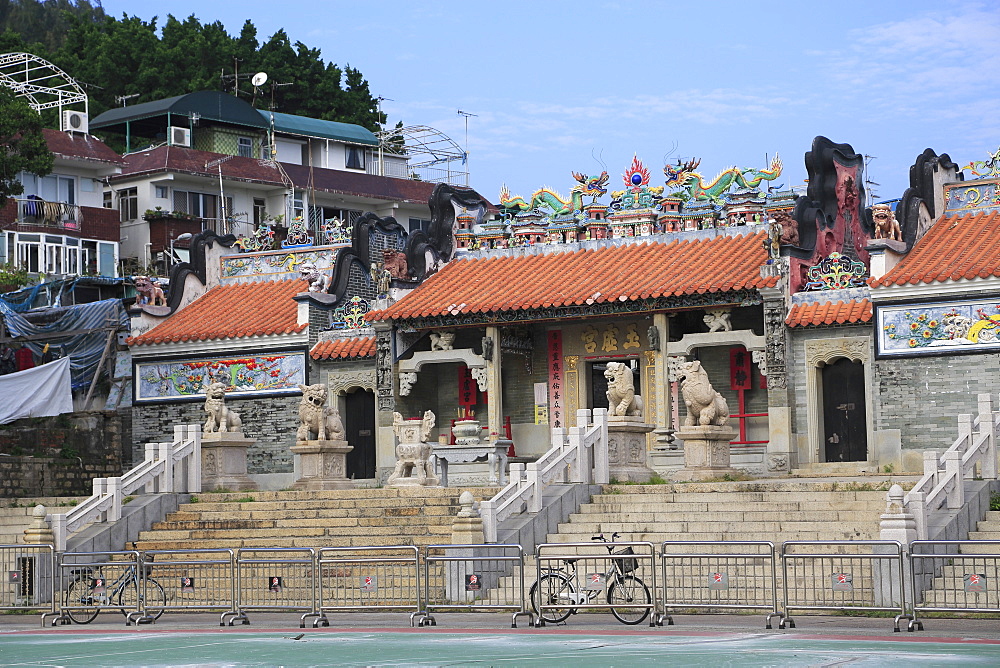 Pak Tai Temple, also known as Yuk Hui Temple, Cheung Chau Island, Hong Kong, China, Asia