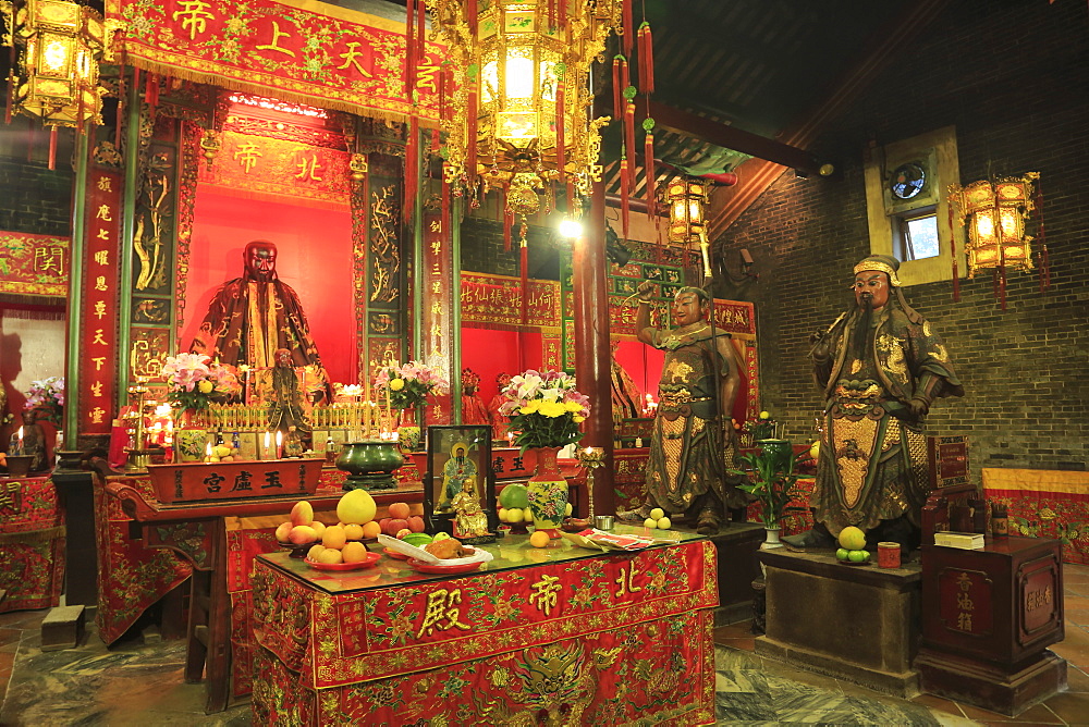 Pak Tai Temple, built in 1863, Wan Chai, Hong Kong Island, Hong Kong, China, Asia