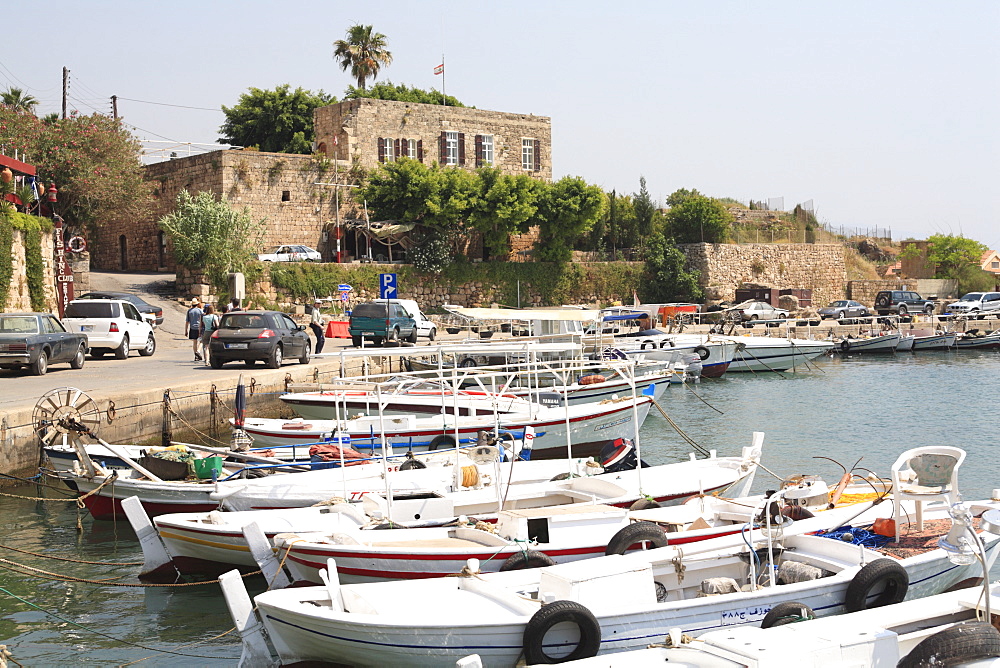 Harbour, Byblos, Jbail, Lebanon, Middle East