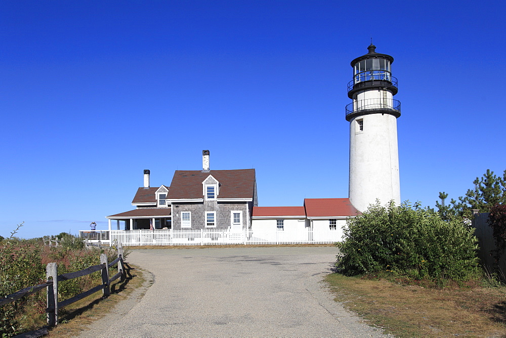 Cape Cod Highland Lighthouse, Highland Light, Cape Cod, North Truro, Massachusetts, New England, United States of America, North America