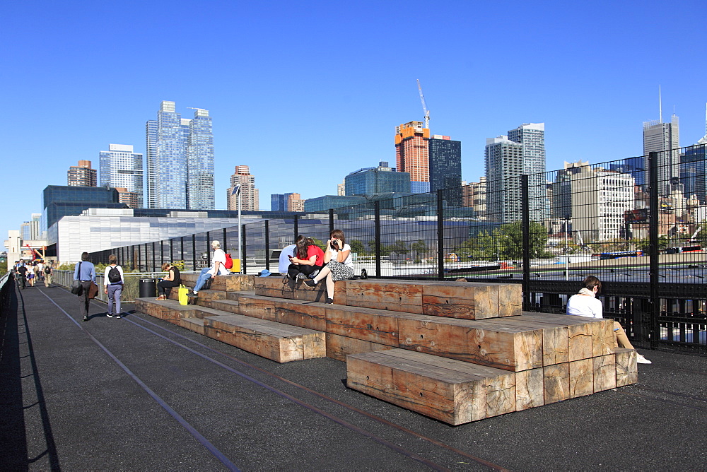 High Line Park, Manhattan, New York City, New York, United States of America, North America