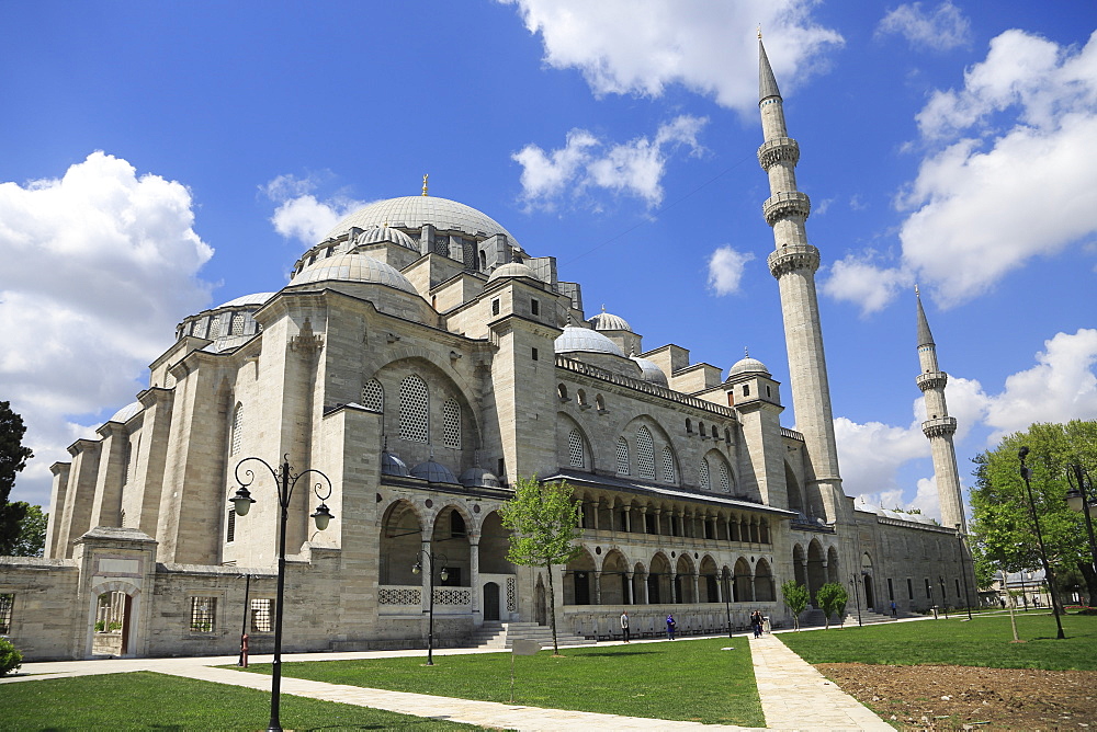 Suleymaniye Mosque, UNESCO World Heritage Site, Istanbul, Turkey, Europe