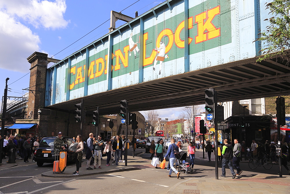 Camden Lock, High Street, Camden, London, England, United Kingdom, Europe