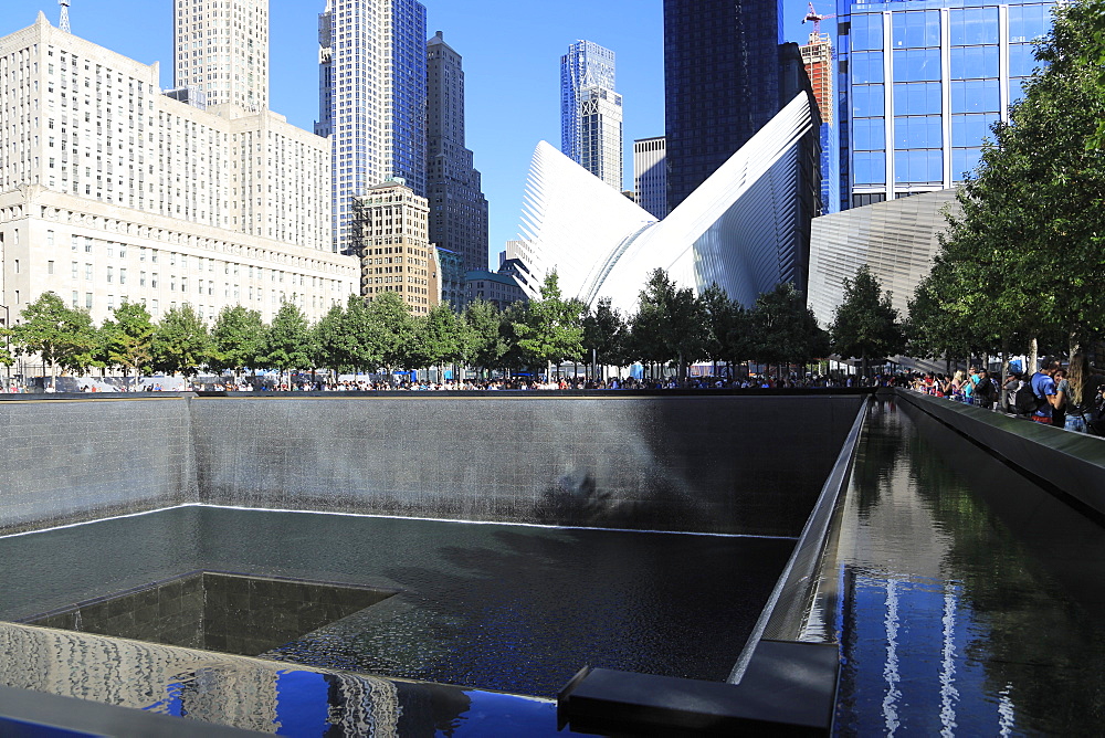 National September 11, 9/11 Memorial, Oculus, World Trade Center, Financial District, Manhattan, New York City, United States of America, North America