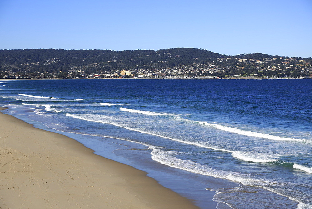 Beach, Monterey Bay, Peninsula, Monterey, Pacific Ocean, California, United States of America, North America