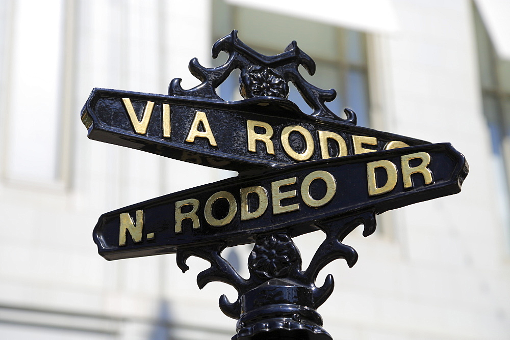 Rodeo Drive, Beverly Hills, Los Angeles, California, United States of America, North America