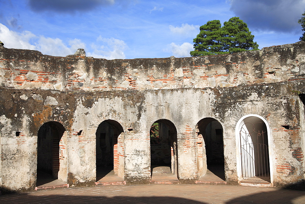 Las Capuchinas, Convent Ruins, Antigua, UNESCO World Heritage Site, Guatemala, Central America