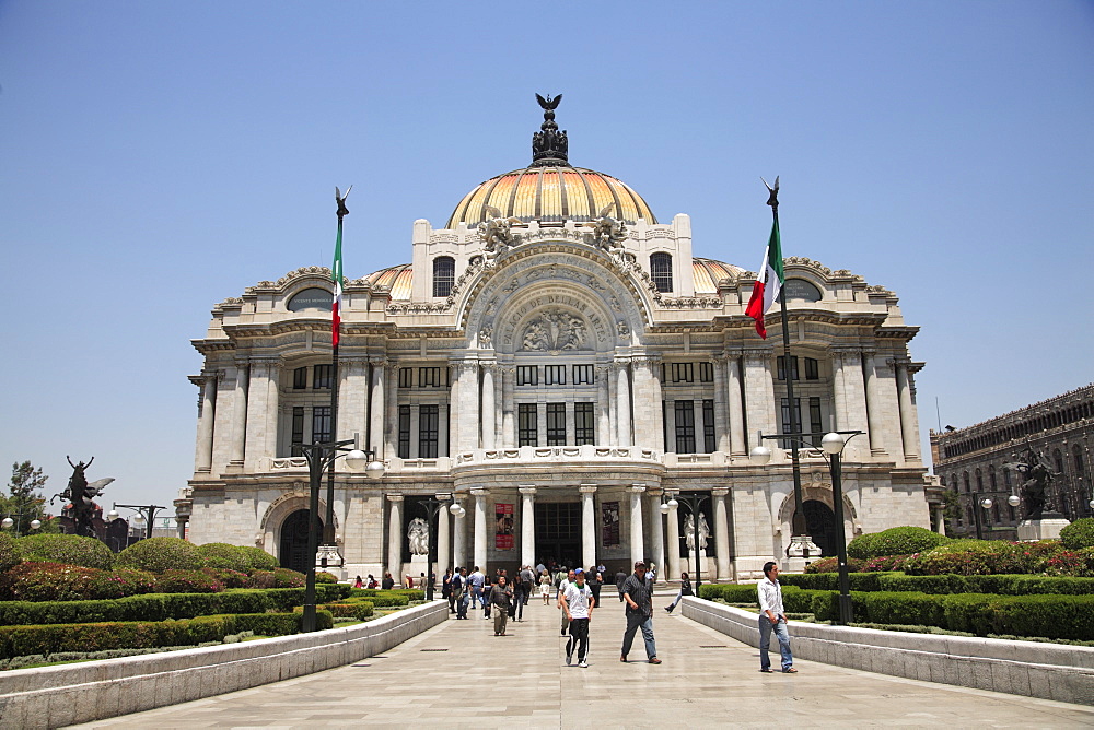 Palacio de Bellas Artes, Concert Hall, Mexico City, Mexico, North America