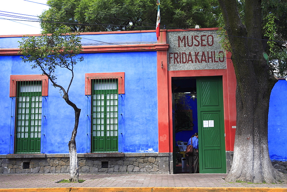 Frida Kahlo museum, Coyoacan, Mexico City, Mexico, North America