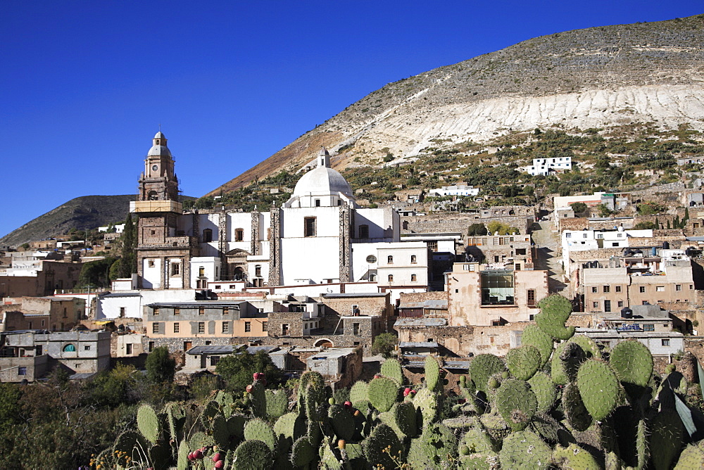 Parish of the Immaculate Conception, Catholic pilgrimage site, Real de Catorce, San Luis Potosi state, Mexico, North America