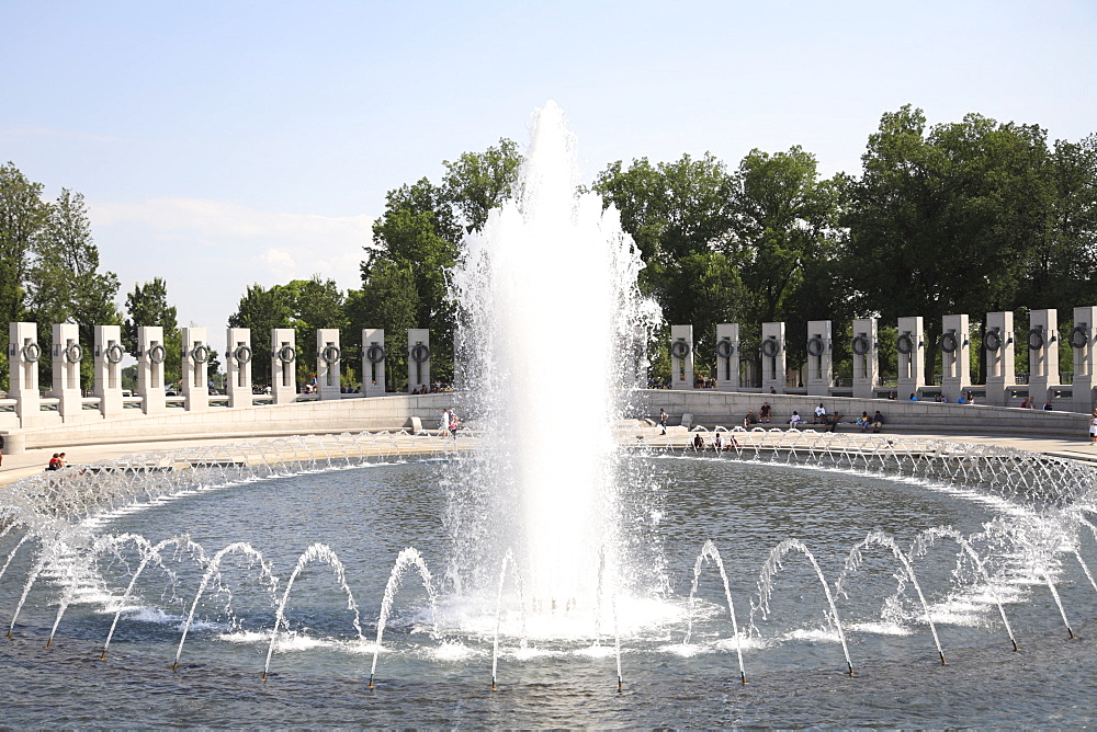 World War II Memorial, Washington D.C., United States of America, North America