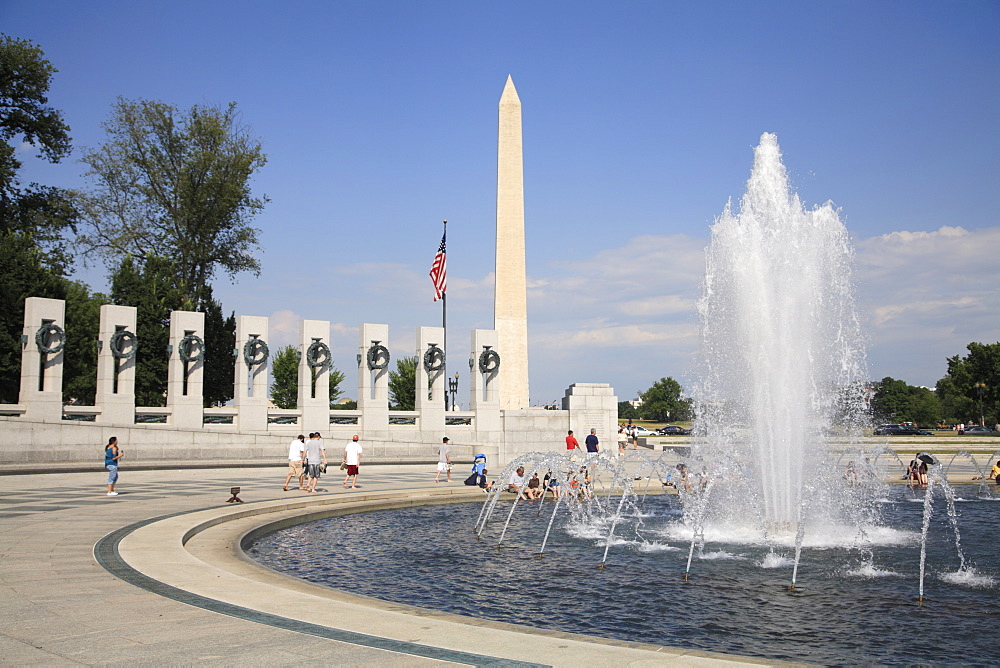 World War II Memorial, Washington D.C., United States of America, North America