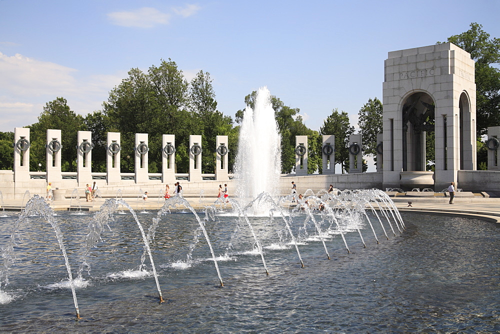 World War II Memorial, Washington D.C., United States of America, North America