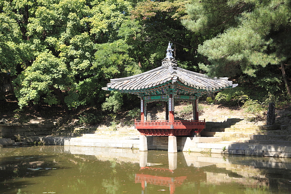 Secret Garden, Changdeokgung Palace (Palace of Illustrious Virtue), UNESCO World Heritage Site, Seoul, South Korea, Asia