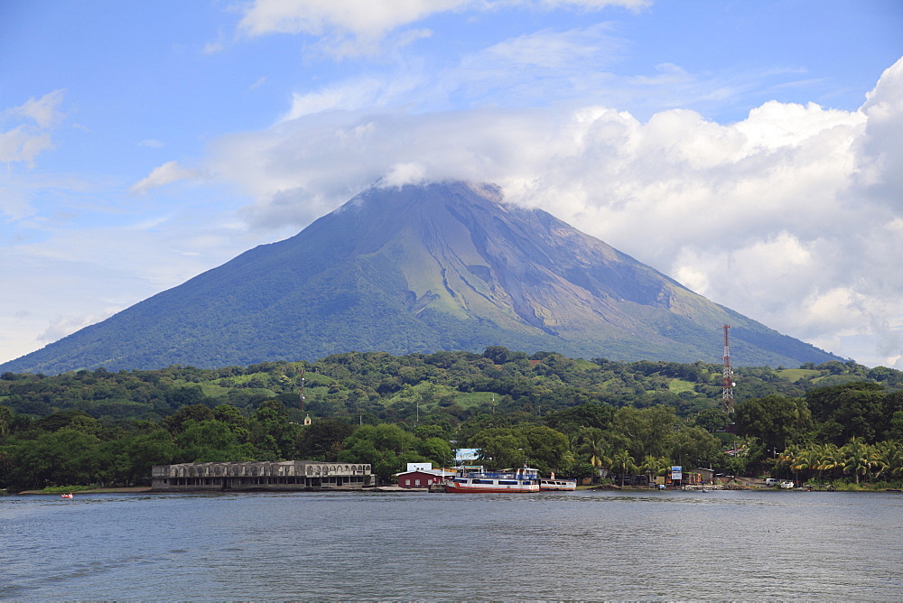 Volcano Concepcion, Isla de Ometepe, Ometepe Island, Lake Nicaragua, Nicaragua, Central America