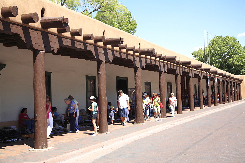 Palace of the Governors, Santa Fe, New Mexico, United States of America, North America