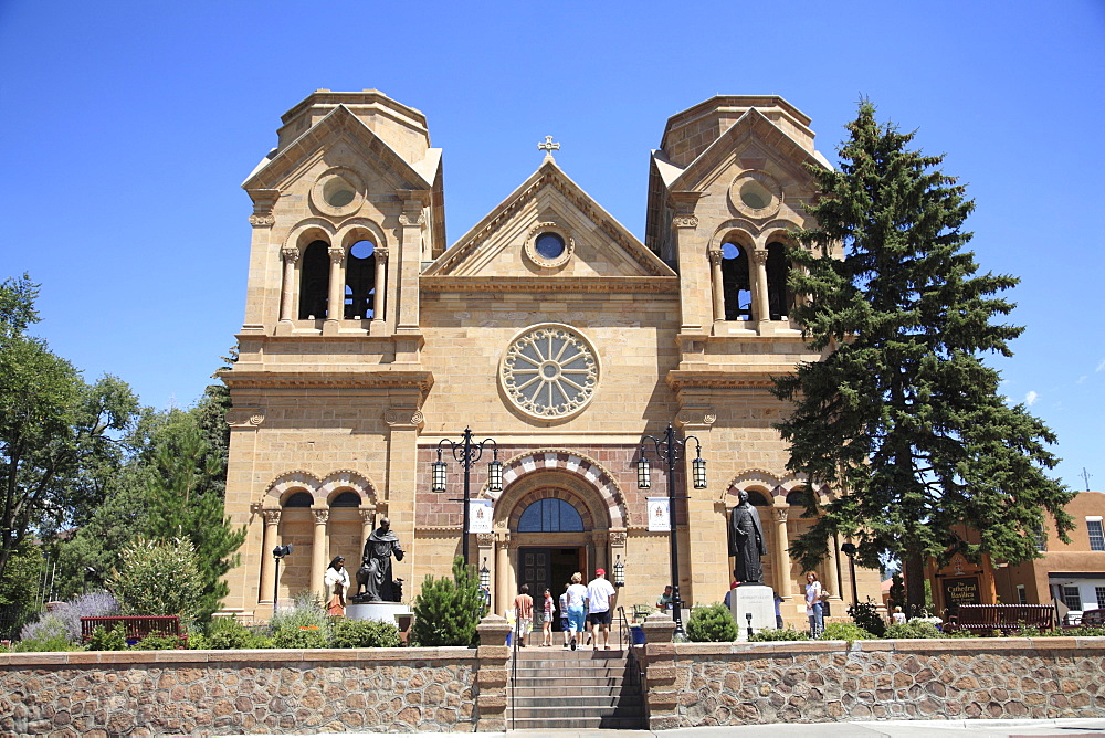 St. Francis Cathedral, Santa Fe, New Mexico, United States of America, North America