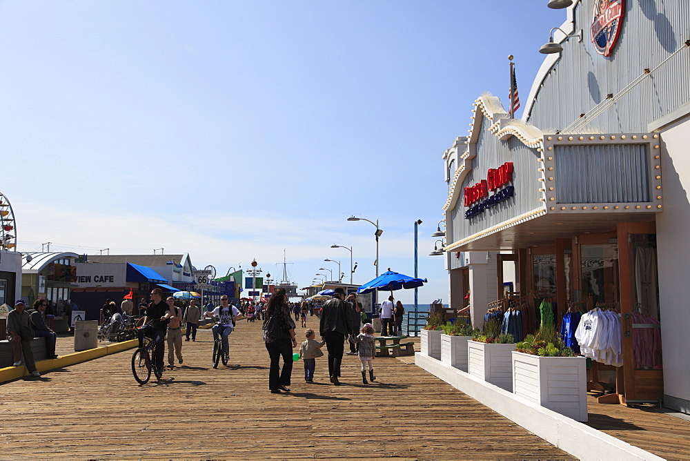 Santa Monica Pier, Santa Monica, Los Angeles, California, United States of America, North America