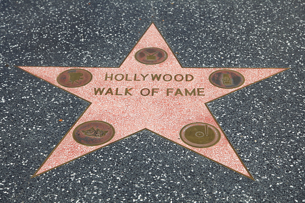 Hollywood Walk of Fame, Hollywood Boulevard, Los Angeles, California, United States of America, North America