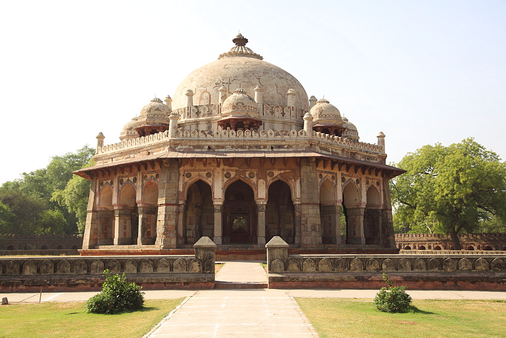 Isa Khan Niyazi Tomb, part of  the Humayun's Tomb Complex, Delhi, India, Asia