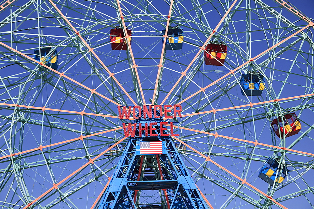 Wonder Wheel, Coney Island, Brooklyn, New York City, United States of America, North America