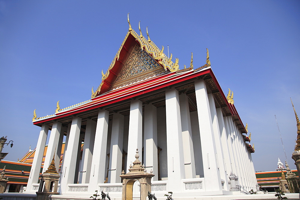 Wat Pho (Wat Po) (Wat Phra Chetuphon), oldest Buddhist temple in the city, Rattanakosin (Ratanakosin), Bangkok, Thailand, Southeast Asia, Asia