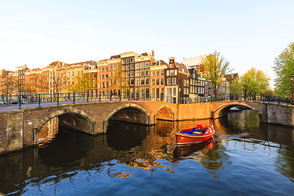 Keizersgracht Canal, Amsterdam, Netherlands, Europe