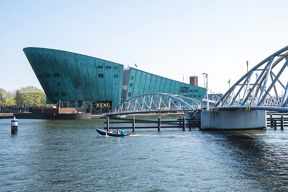 NEMO, science and technology museum, Eastern Docks, Amsterdam, Netherlands, Europe