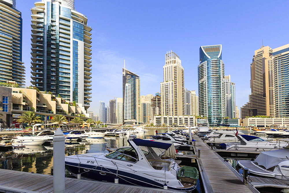 Dubai Marina, Dubai, United Arab Emirates, Middle East 