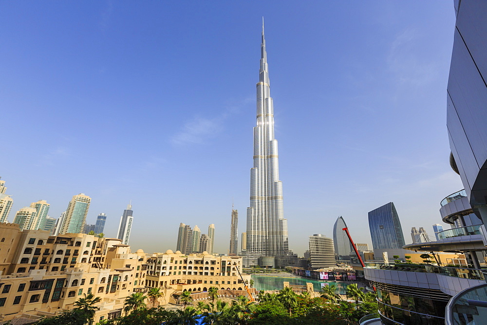 Burj Khalifa, Downtown, Dubai, United Arab Emirates, Middle East 