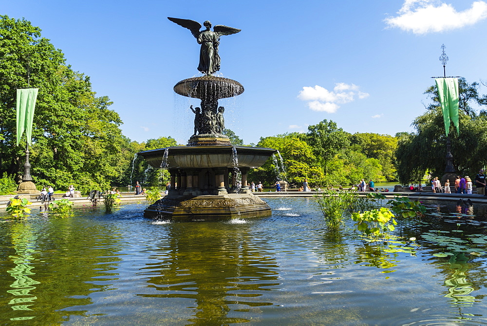 Bethesda Fountain, Central Park, Manhattan, New York City, New York, United States of America, North America