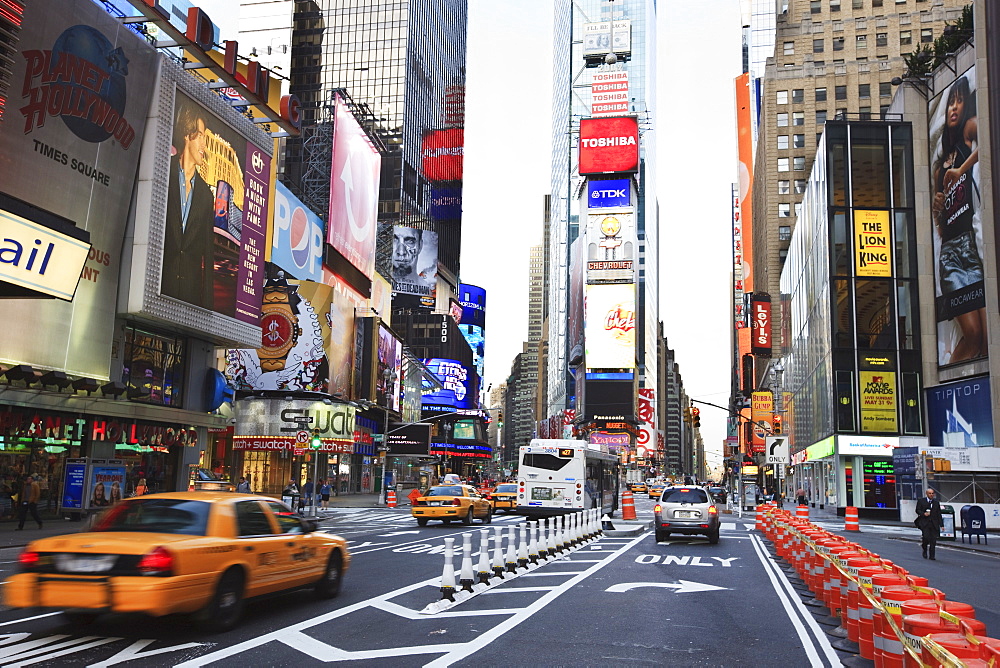 Times Square, Manhattan, New York City, New York, United States of America, North America