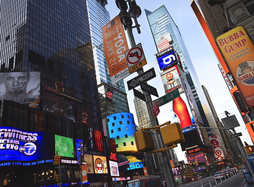 Times Square, Manhattan, New York City, New York, United States of America, North America