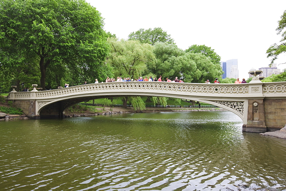 Bow Bridge, Central Park, Manhattan, New York City, New York, United States of America, North America