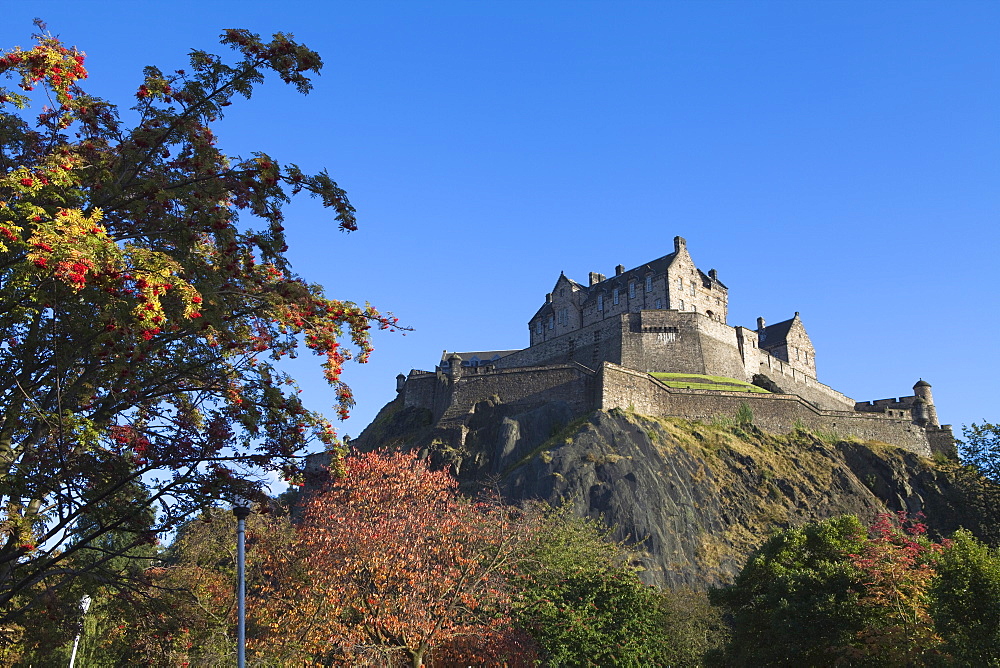 Edinburgh Castle, Edinburgh, Lothian, Scotland, United Kingdom, Europe