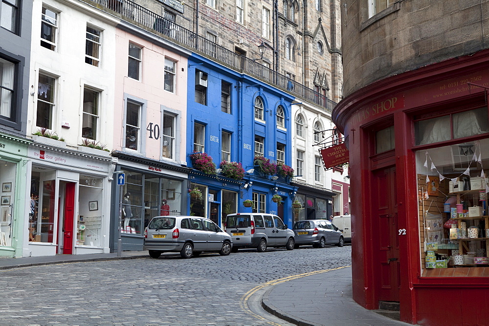 Victoria Street, The Old Town, Edinburgh, Scotland, United Kingdom, Europe