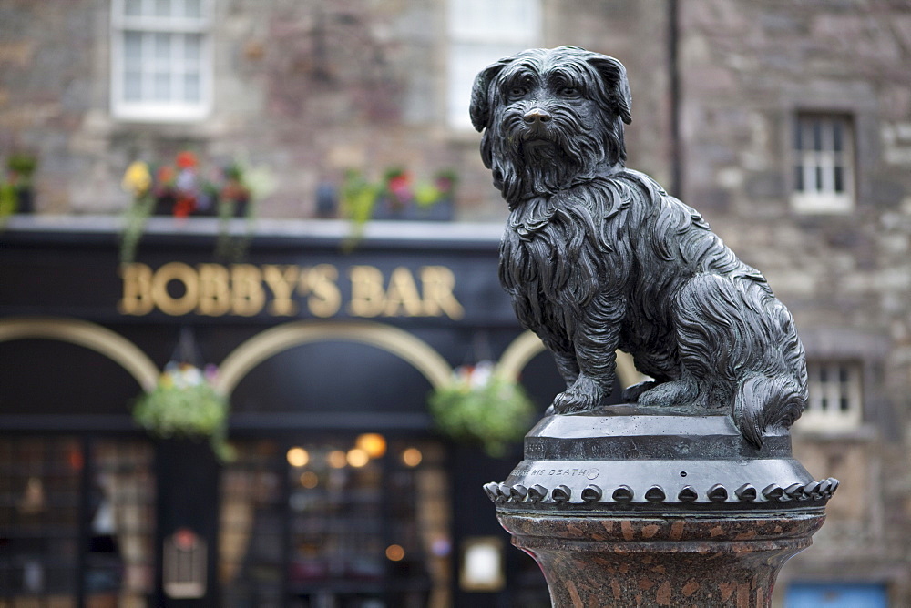 Greyfriars Bobby, Edinburgh, Scotland, United Kingdom, Europe