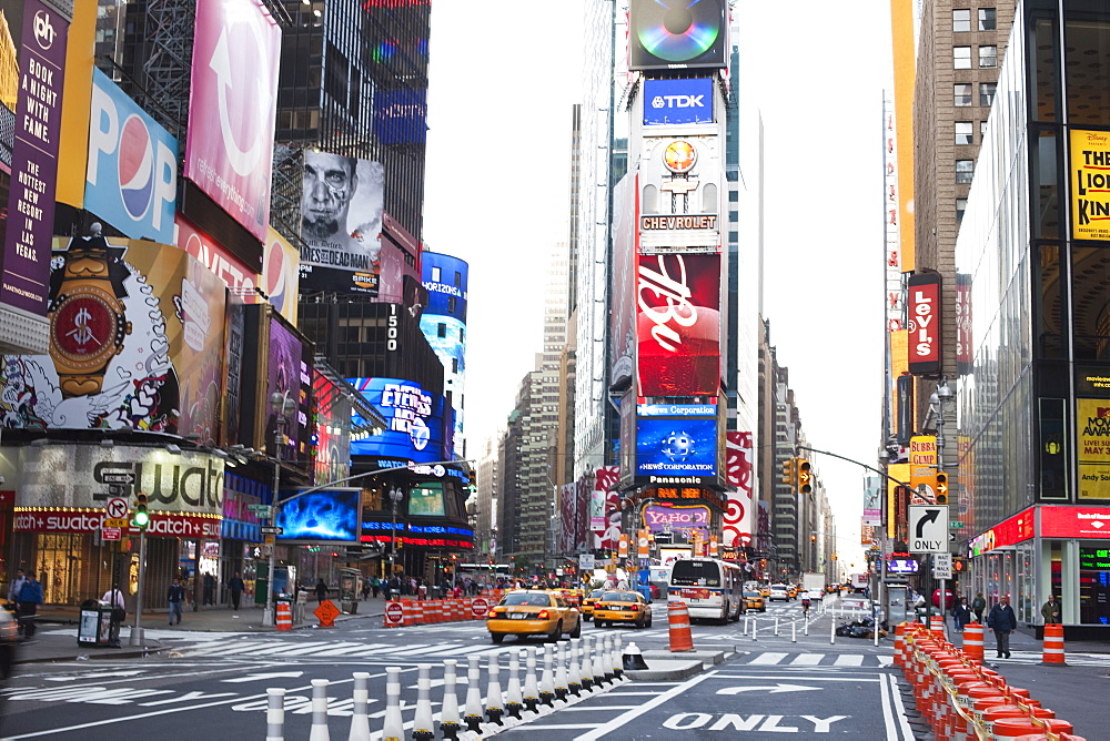 Times Square, Midtown, Manhattan, New York City, New York, United States of America, North America