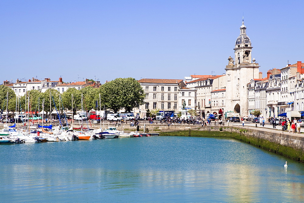 Vieux Port, the old harbour, La Rochelle, Charente-Maritime, France, Europe