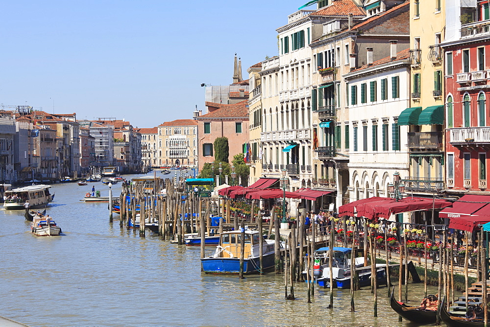 The Grand Canal, Venice, UNESCO World Heritage Site, Veneto, Italy, Europe