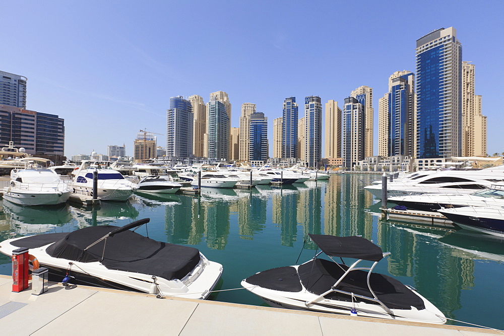 Dubai Marina, Dubai, United Arab Emirates, Middle East