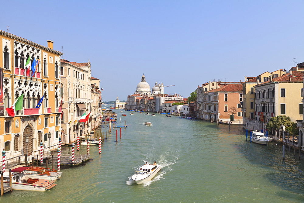 Grand Canal, Venice, UNESCO World Heritage Site, Veneto, Italy, Europe