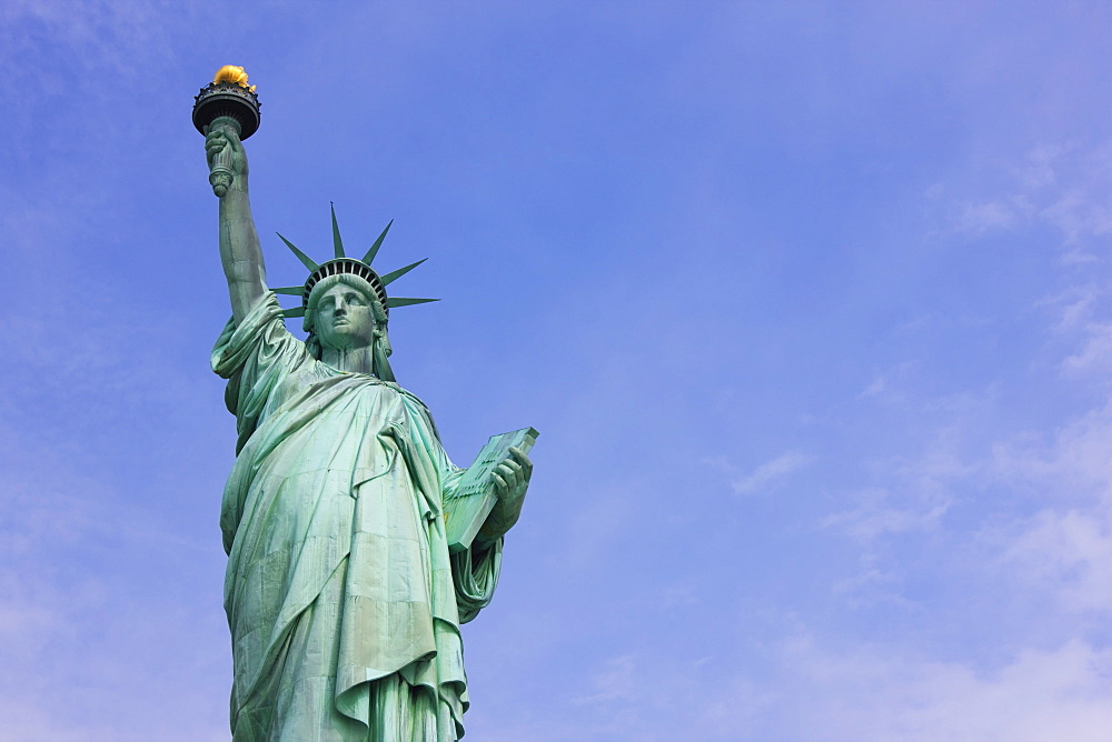 The Statue of Liberty, Liberty Island, New York City, New York, United States of America, North America