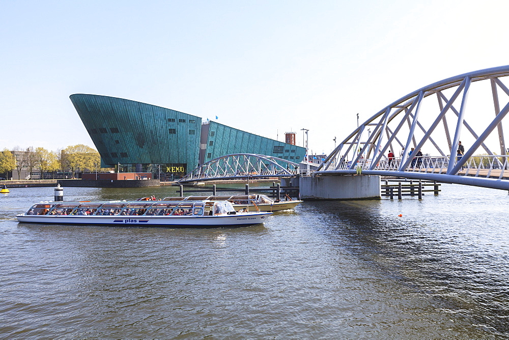 NEMO, science and technology museum, Eastern Docks, Amsterdam, Netherlands, Europe